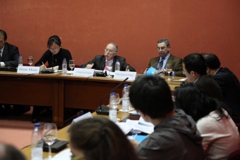 Imaxes José Antonio Orza Fernández. Licenciado en Dereito. - Xornadas sobre autonomías en España e China: Galicia como exemplo